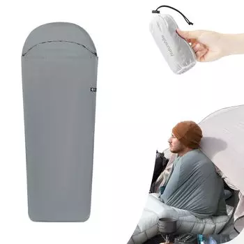 Внутренняя простыня Naturehike, спальный мешок, спальный мешок, легкий, мягкий на ощупь, 80 x 210 см, удобный, компактный, пыленепроницаемый, сохраняющий тепло,