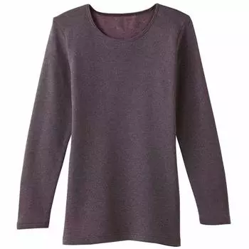 Внутренняя рубашка Hot Magic Cold Weather Sleeve Сделано в Японии MH5646 M Lavender M [Gunze] 3/4 Женская