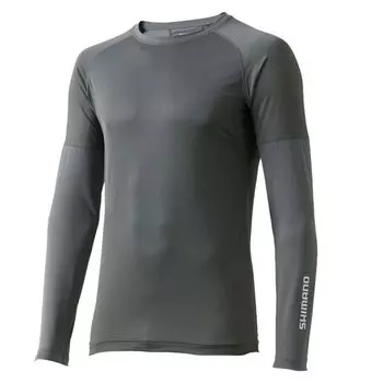 Внутренняя рубашка SHIMANO Sun Protection Hybrid, цвет: уголь, S IN-000V древесный уголь