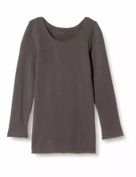 Внутренняя рубашка Takumi no Kiwami no Sleeve Inner U Neck Влагопоглощающий Теплогенерирующий Сделано в Японии Дубово-серый [Atsugi] (Такуми Кивами) 3/4 Женщины