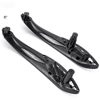 Внутренняя ручка двери для BMW F30 F80 F32 F33 F82 F34 F35 F36 3GT 3 4 серии 2012- передняя крышка ручки из углеродного волокна Front Left 1Pc