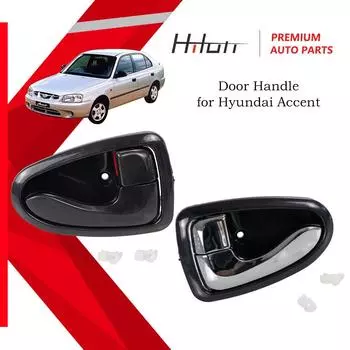 Внутренняя ручка двери для Hyundai Accent/Verna 2000-2006 2000 2001 2002 2003 2004 2005 Left Black