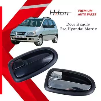 Внутренняя ручка двери Hilon черная для Hyundai Matrix /Lavita 2001-2010 82610-17000 left side
