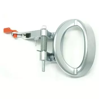 Внутренняя ручка двери со стороны пассажира справа, сатиновый хром для 07-11 Dodge Nitro