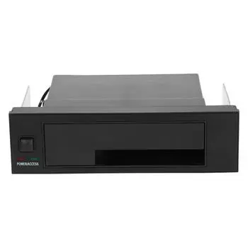 Внутренняя стойка для мобильных устройств с одним отсеком для твердотельных накопителей SATA HDD 2,5/3,5 дюйма, черный