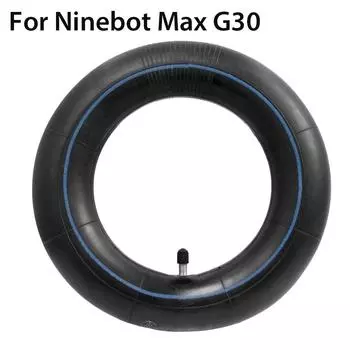 Внутренняя трубка электрического скутера для Ninebot Max G30, электрический скутер 10 дюймов, передняя и задняя шины с прямым ртом, надувные внутренние шины чёрный