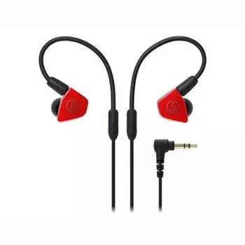 Внутриканальные наушники Audio Technica Red RD ATH-LS50 красный