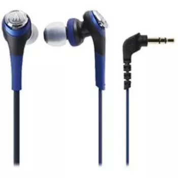 Внутриканальные наушники Audio Technica SOLID BASS Blue BL ATH-CKS550
