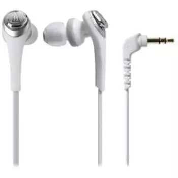 Внутриканальные наушники Audio Technica SOLID BASS белого цвета WH ATH-CKS550