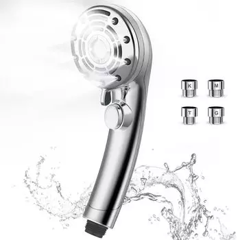 Voango Shower Micro Nano Bubble Water Stop at Shower Высокая очистка пор Удаление грязи Душевая кабина Мягкий на Nano Bubble Shower Легко приходит