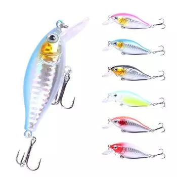 Воблер для ловли окуня - Реалистичные рыболовные приманки - Рыболовные приманки на хищную приманку - ловит окуня, судака, щуку - наживка для ловли рыбы