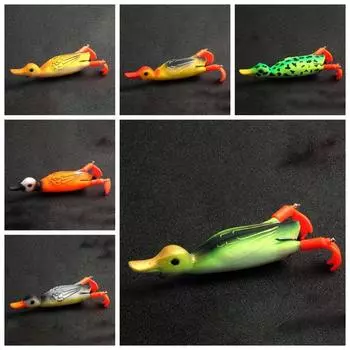 Воблеры Thunder Flipper Duck, 9 см, рыболовная приманка Duck Bass Duck, двойной пропеллер Culter Alburnus