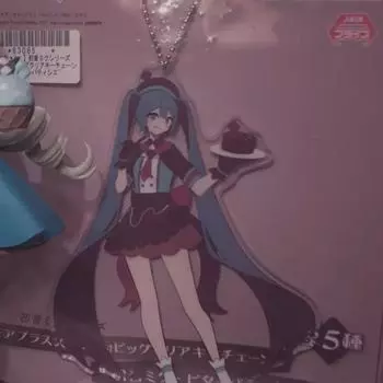 Vocaloid Hatsune Miku Chocolat Большая акриловая подставка, запечатанная