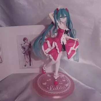 Vocaloid Hatsune Miku Fashion Lolita Beauty Figure Miku Day Meiko Акрил