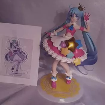 Vocaloid Hatsune Miku Idol Pop Birthday Beauty Figure Miku s Day Kuji Acrylic