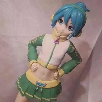 Vocaloid Hatsune Miku Jersey Style Classic Beautiful Girl Figure