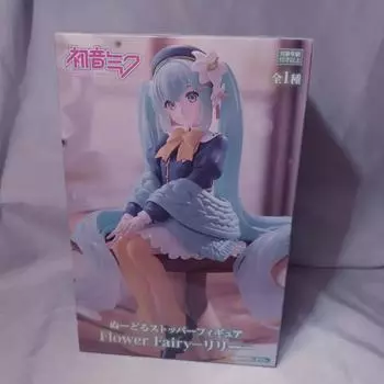 Vocaloid Hatsune Miku Lily Flower Fairy Noodle Stopper Красивая фигурка девушки нераспечатанная