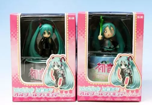 VOCALOID Hatsune Miku Music Box Figure Ver. 1.5 Vocaloid Design Music Prize Sega (Полный набор 2 типа + бонус постер в комплекте)