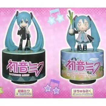 VOCALOID Hatsune Miku Музыкальная шкатулка Фигурка Hatsune Miku Полный набор из 2 типов Ver.1.5 Miku/Hachune