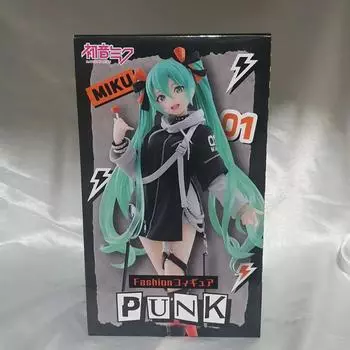Vocaloid Hatsune Miku Punk Uniform Fashion Красивая Девушка Фигурка Запечатана