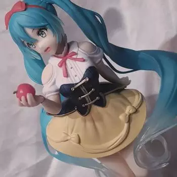 Вокалоид Хацунэ Мику Белоснежка Красивая Девушка Фигурка