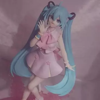 Vocaloid Hatsune Miku Spring Lumistar Omutatsu Beautiful Girl Figure Acrylic Stand