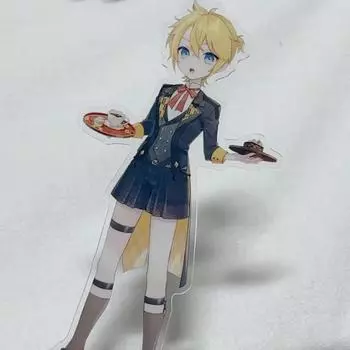 Vocaloid Kagamine Ren Cafe Acrylic Stand