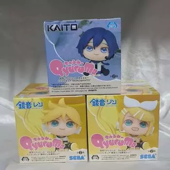 Vocaloid Kyurumi Kaito Kagamine Rin Ren Красивые фигурки девушек Запечатанная партия
