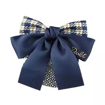 Vocational Nurse Airline Stewardess Hair Net Pocket Accessories Elegant Hair Bow Work Hairpin