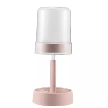VOCOSTE Electric Toothbrush Holder Adjustable Toothbrush Holder with Cover for Bathroom 27cm Cherry Color