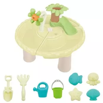 Вода песок вода песочница стол игра подарок стол, стол, игра, игра, набор, игрушки, дети, пляж, море, песок, песочница, набор, на улице, бежевый