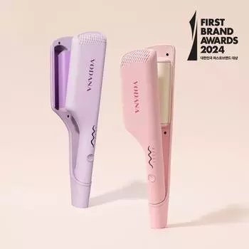 Vodana Triple Flow Curling Iron 32mm (Violet/Pink Vanilla) 32mm violet
