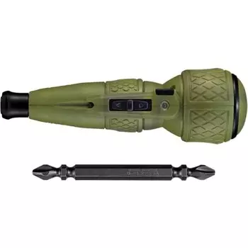 Водитель с электрической шаровой рукояткой VESSEL Limited Color (Дал Грин) с 1-битным электрическим шаром Drab Ball 220USB-1DG