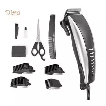 Водка, малошумная электрическая машинка для стрижки волос, ножницы, расческа, парикмахерская, домашняя стрижка, триммер, инструмент