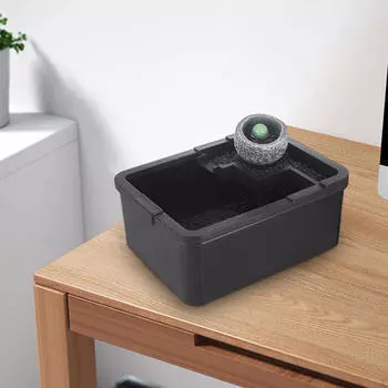 Водная экосистема для украшения дома и офиса чёрный