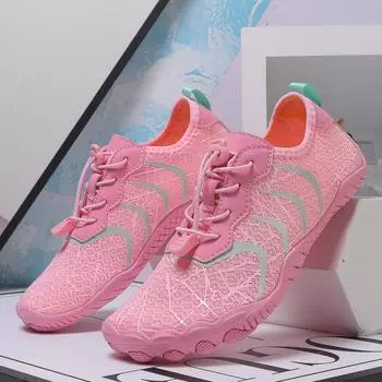 Водная обувь для мужчин, женщин, пляжная обувь для воды, сандалии для плавания, дренажная спортивная обувь для ходьбы, быстросохнущая лодка, босиком, йога, тренажерный зал, рыбалка, серфинговые кроссовки 35 чёрный