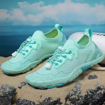 Водная обувь для мужчин, женщин, пляжная обувь для воды, сандалии для плавания, дренажная спортивная обувь для ходьбы, быстросохнущая лодка, босиком, йога, тренажерный зал, рыбалка, серфинговые кроссовки 35 розовый