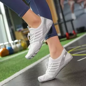 Водная обувь для мужчин, женщин, пляжная обувь для воды, сандалии для плавания, дренажная спортивная обувь для ходьбы, быстросохнущая лодка, босиком, йога, тренажерный зал, рыбалка, серфинговые кроссовки 35 белый