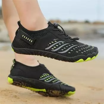 Водная обувь для мужчин, женщин, пляжная обувь для воды, сандалии для плавания, дренажная спортивная обувь для ходьбы, быстросохнущая лодка, босиком, йога, тренажерный зал, рыбалка, серфинговые кроссовки 35 розовый