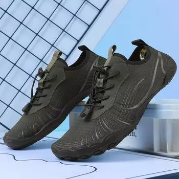 Водная обувь для мужчин, женщин, пляжная обувь для воды, сандалии для плавания, дренажная спортивная обувь для ходьбы, быстросохнущая лодка, босиком, йога, тренажерный зал, рыбалка, серфинговые кроссовки 35 синий