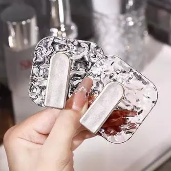 Водная рябь свет роскошный акриловый прочный бесшовный крючок за дверью ванной комнаты крючок из вискозы без перфорации настенный крючок One Size