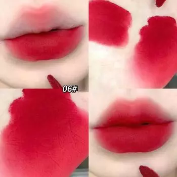 Водно-глянцевая глазурь для губ, матовая бархатная отбеливающая помада, которую нелегко приклеить к чашке.
