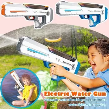 Водные игрушки для детей, Дрифтинг на открытом воздухе, Игры в воде, Водные бои на пляже, Вода под высоким давлением One Size синий