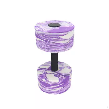 Водные упражнения Гантели Водные упражнения с отягощениями Портативная профессиональная аэробика из пены EVA pink white