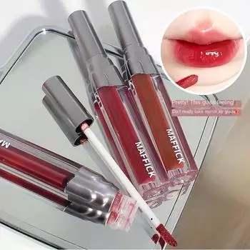 Водный блеск, зеркальная глазурь для губ, простое лицо студента, не тускнеет, стойкое отбеливание, не оставляет пятен, чашка, ежедневный легкий макияж, водостойкий 03#