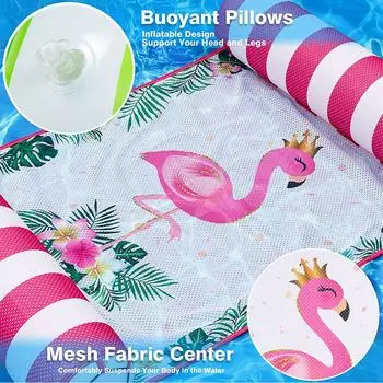 Водный гамак для взрослых, многоцелевой плавающий гамак, водное кресло для отдыха