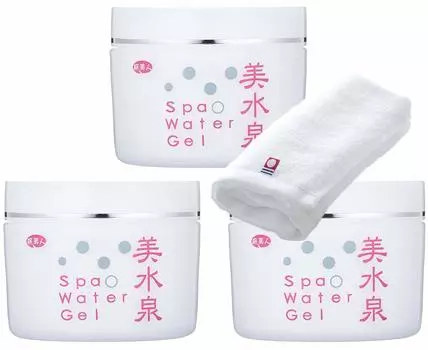 Водный гель Azuma Shoji Imabari Spau Bisuisen 80 г, 3 шт. геля [включает полотенце] набор / Tabibijin «все в одном»