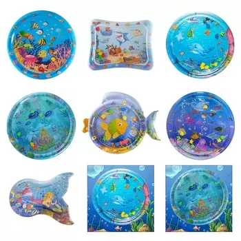 Водный игровой коврик для кошек Охлаждающий коврик для кошек Собак Лежак Водяной диван-кровать для использования в помещении G