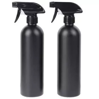 Водный распылитель Пустая бутылка Заправляемая бутылка Парикмахерский спрей Бутылка для краски для волос чёрный