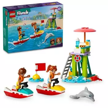 Водный скутер LEGO Friends, игрушка, подарок на день рождения, образовательный блок на Рождество, для девочек, мальчиков, детей 5 лет, 6 лет, 7 лет, 8 лет